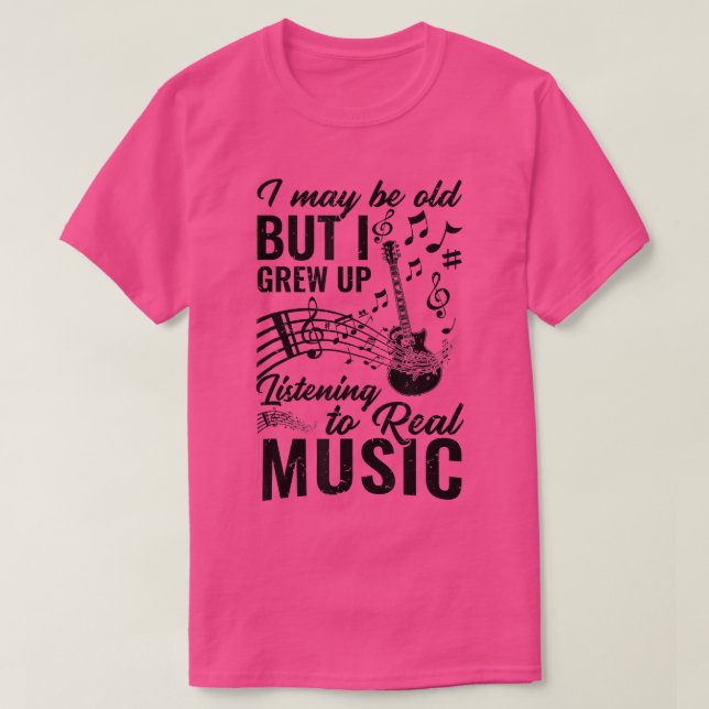 Musician Guitar Drummer Sten Real Music 2001 T Shirt (Design framsida)