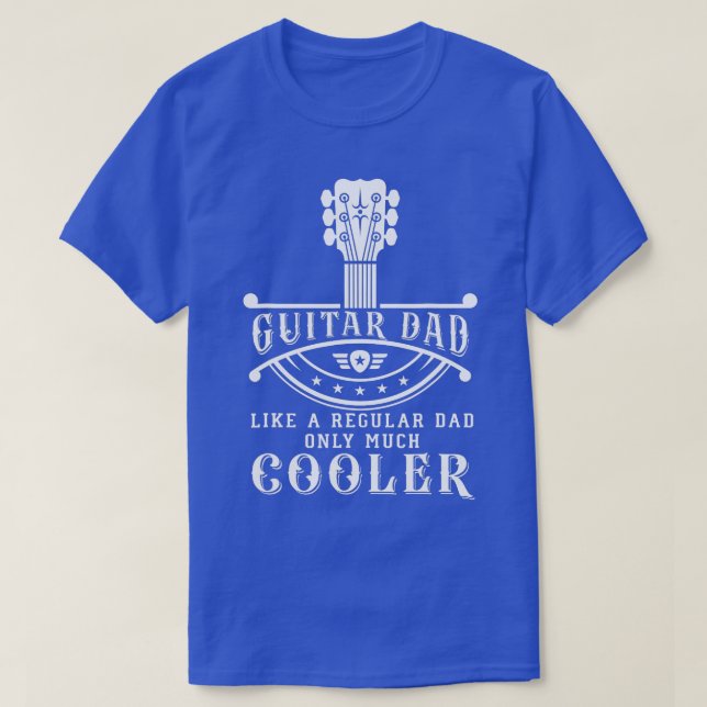 Musician Guitar Pappor är Coola Guitar Nec T Shirt (Design framsida)
