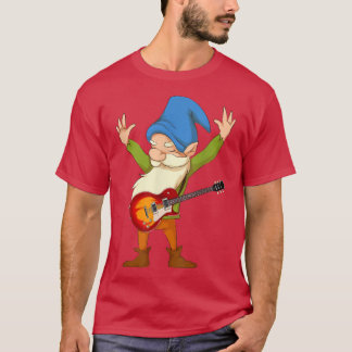 Musician Guitarist Gnome Guitar Player Music Nordi T Shirt