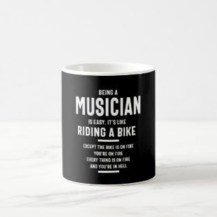 Musician Job Title Gift Kaffemugg