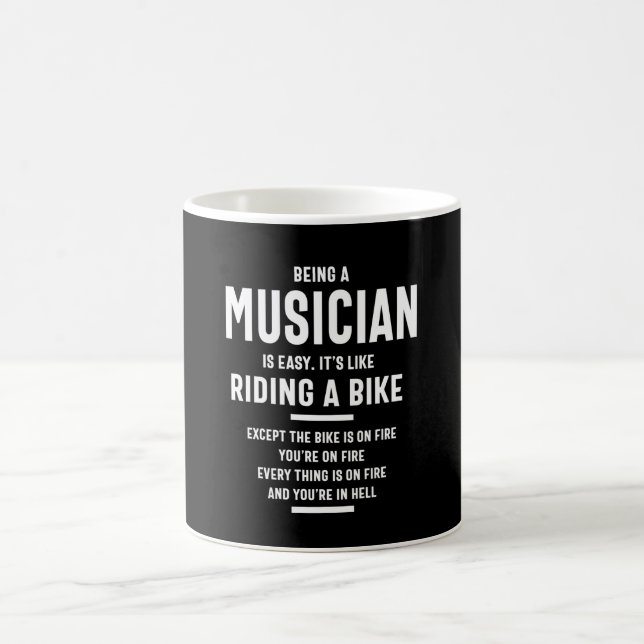 Musician Job Title Gift Kaffemugg (Center)