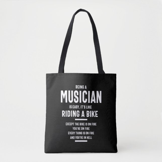 Musician Job Title Gift Tygkasse (Framsida)