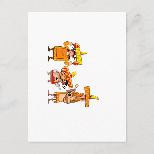 musician  mariachi vykort (Framsida)