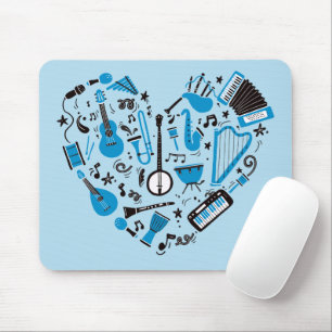 Musician Musical Instrument Heart Verktyg Musmatta