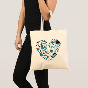 Musician Musical Instrument Heart Verktyg Tygkasse