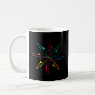 Musician Musical Musical Instrut Trombonist Trombo Kaffemugg