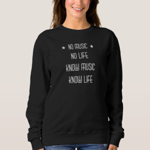Musician No Music No Life Know Life Graphic T Shirt