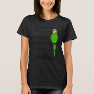 Musician Parrot i Ljud av tystnad I Orange vingade T Shirt
