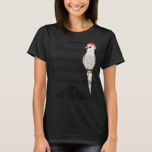 Musician Parrot I Silent Night I Goffins Cockatoo T Shirt