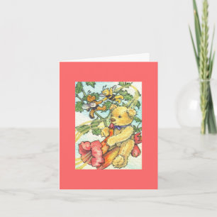 Musician Teddy Birthday Card Kort