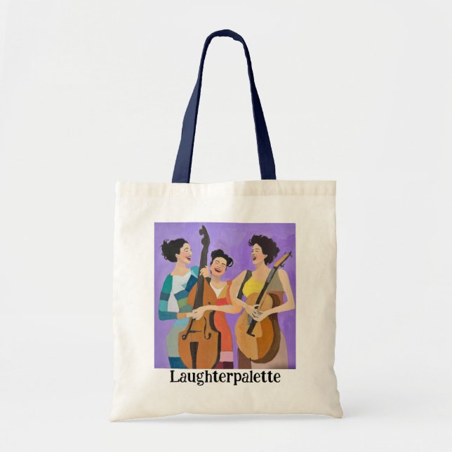 Musician Tote Bag Tygkasse (Framsidan)