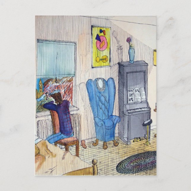 Musician Vykort (Framsida)