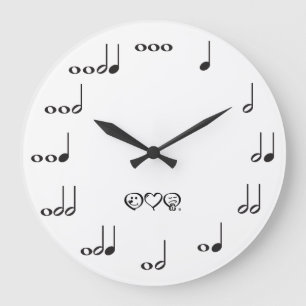 Musicical noterar stor klocka