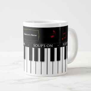 MUSICIENS JUMBO KOPP FÖR SOPPA - PIANO TANGENTBOR MUGG