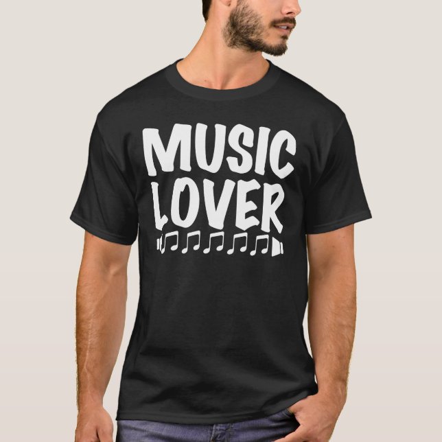 MusicLover/T T Shirt (Framsida)