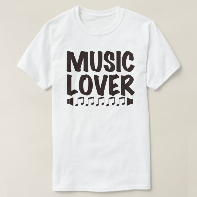 MusicLover/T Tröja (Design framsida)