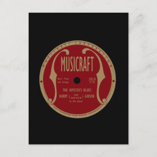 Musicraft-etikett Vykort