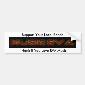 MusicRVA, lyssna om du Kärlek RVA Music, support Y Bildekal
