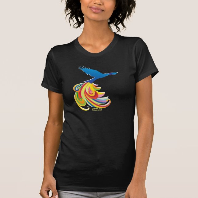 MusicToon: Någonstans över regnbågeT-tröja T-shirt (Framsida)
