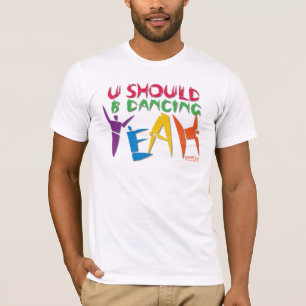MusicToon: U, bör B som Yeah dansar: T-tröja Tee