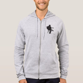 Musik 137 sweatshirt med luva