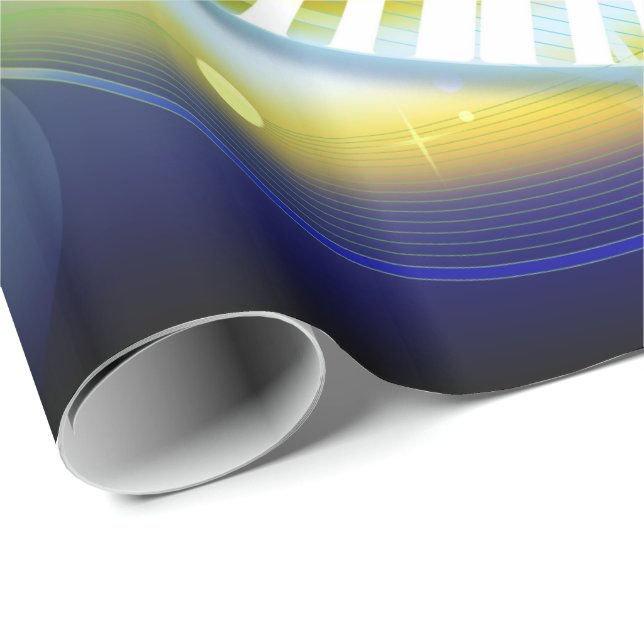 Musik 1 - Papper inslagning Presentpapper (Rullad Hörn)