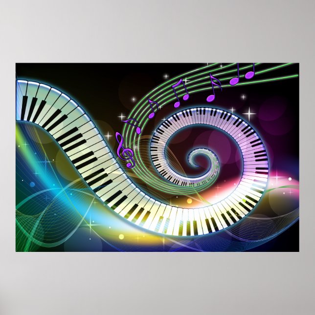 Musik 1 Poster (Framsidan)