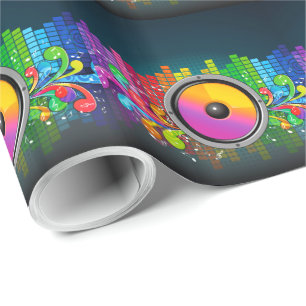 Musik 22 Papper omslagning Presentpapper