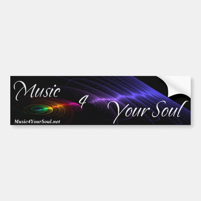 Musik 4 din Soulbildekal Bildekal (Framsidan)