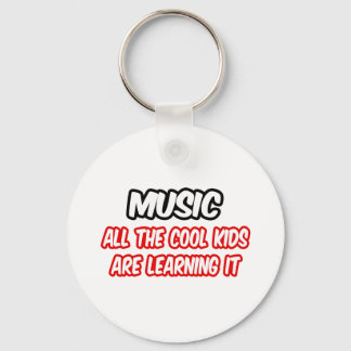 Musik...alla Coolor som barn lär sig. Nyckelring