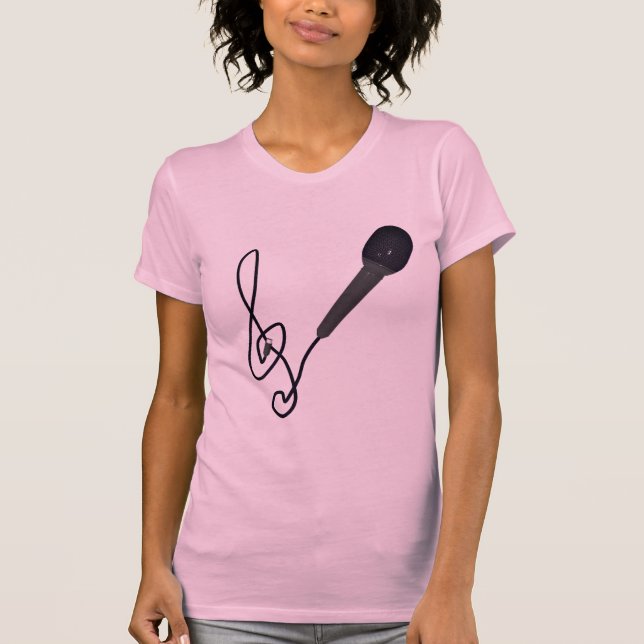 musik älskare tee (Framsida)