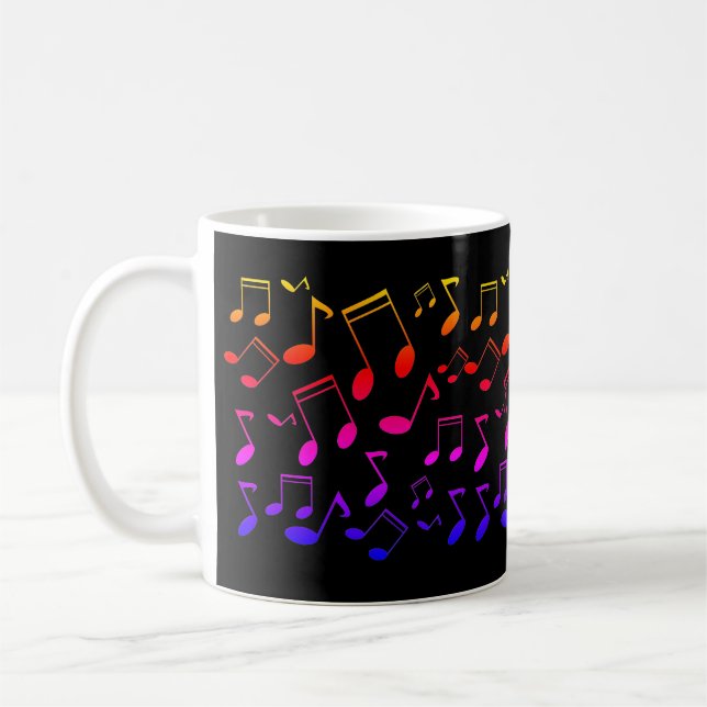 musik,anteckningar kaffemugg (Vänster)