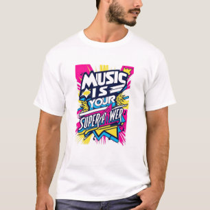 Musik Är Din Superkraft T Shirt