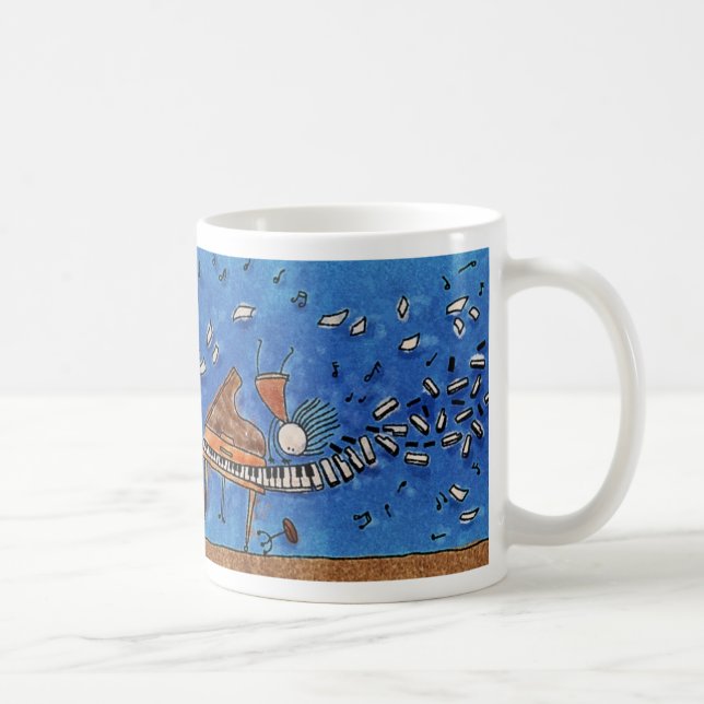 Musik är driver kaffemugg (Höger)