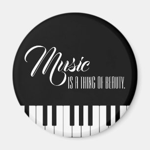 Musik är en Sak av skönhet Magnet