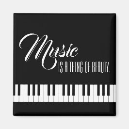 Musik är en Sak av skönhet Magnet