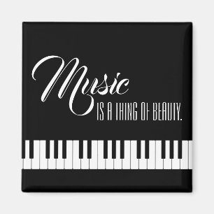 Musik är en Sak av skönhet Magnet
