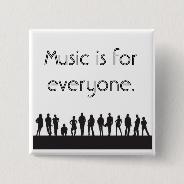 Musik är för alla knapp (Framsida)