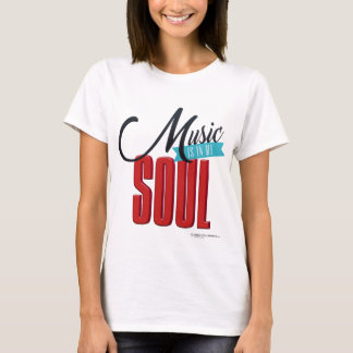 Musik är i min Soulkvinna T-tröja T Shirt