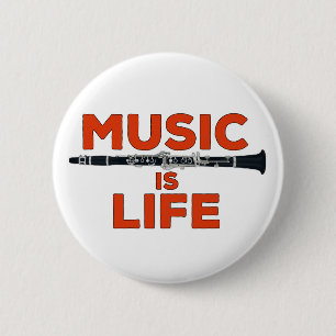 Musik är Life Knapp