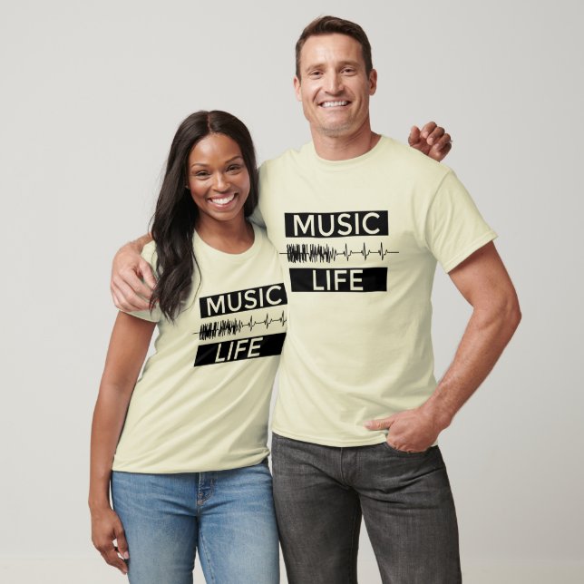 Musik är Life Light Tröja (Unisex)