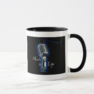 Musik är liv mugg