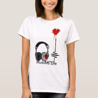 Musik är liv t-shirt