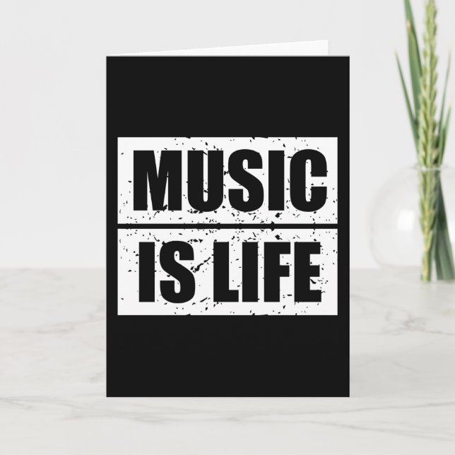 Musik är livet kort (Framsida)