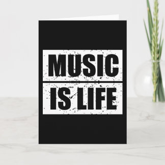 Musik är livet kort