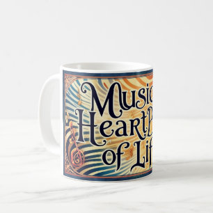 Musik Är Livets Puls Kaffemugg