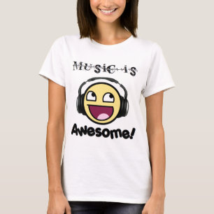Musik är ljusa enorma kvinnor), t-shirt