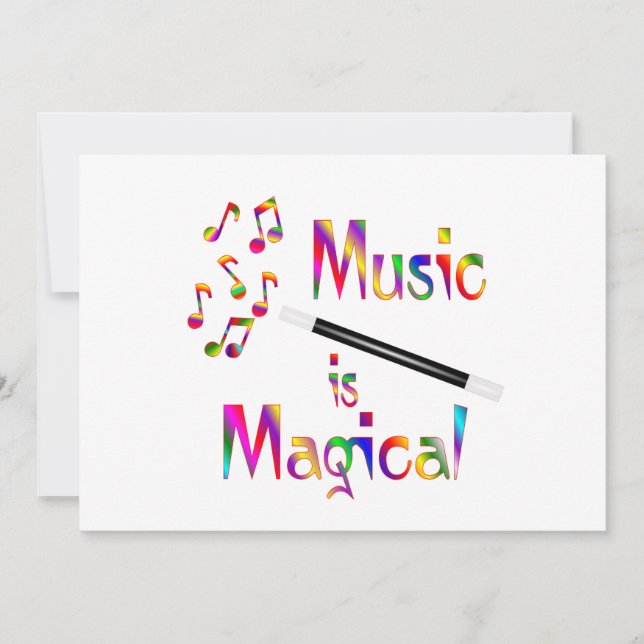 Musik är magiskt (Framsida)