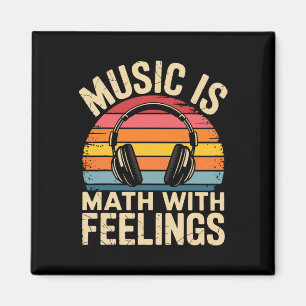 Musik är matematik med känslor Rolig musiklärare L Magnet