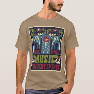 Musik är min kärlek rolig t shirt